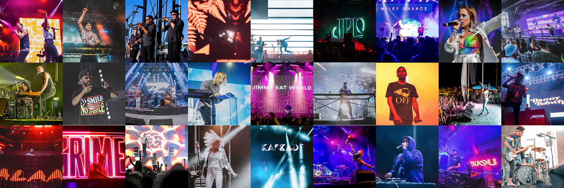 Past DUSK Lineups | DUSK Music Festival | November 15-16, 2025