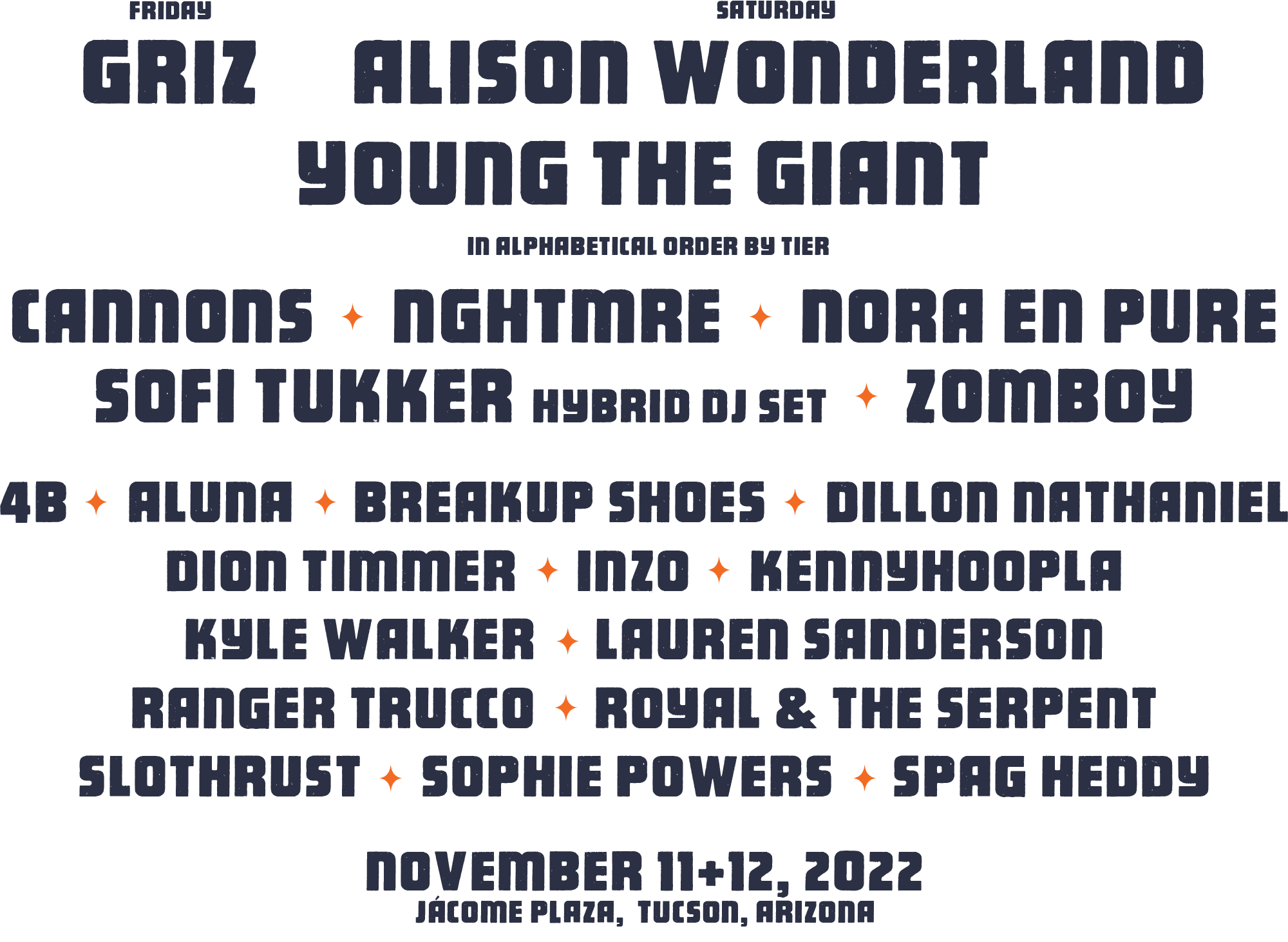 DUSK Music Festival November 1112, 2022