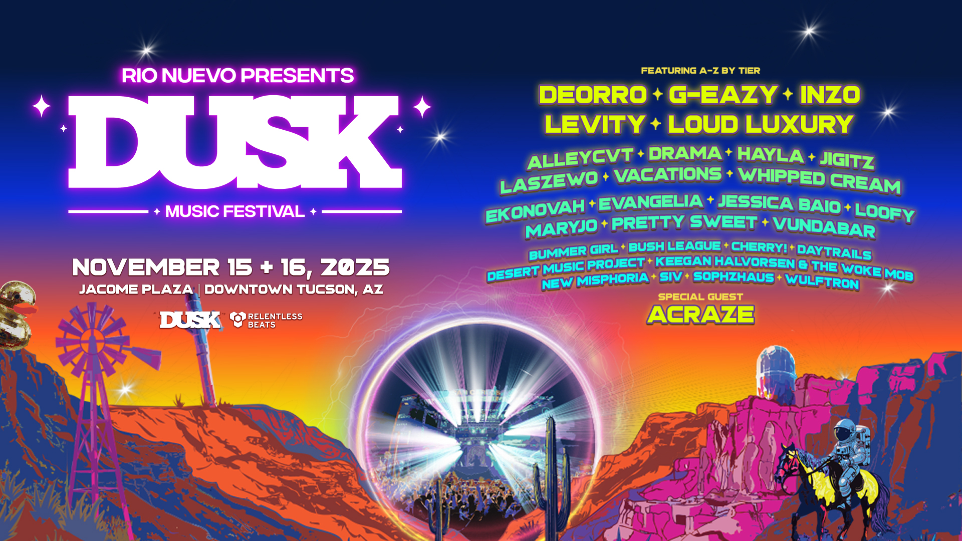 DUSK Music Festival | November 15-16, 2025