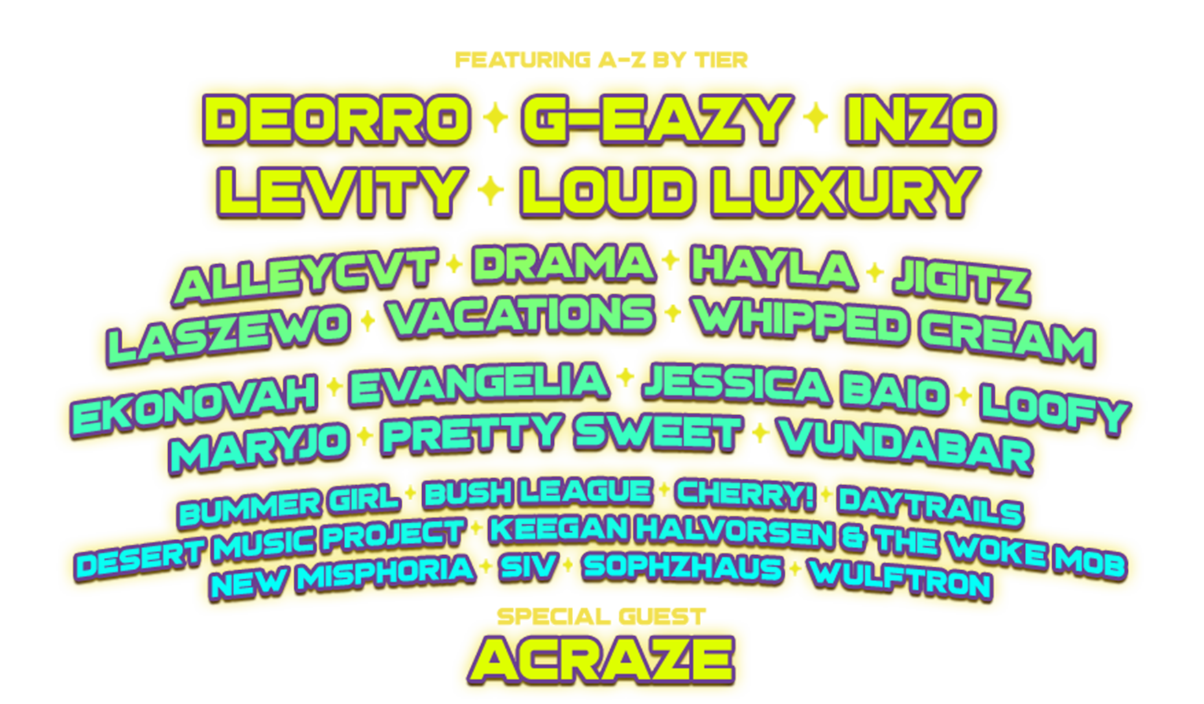 DUSK Music Festival Lineup